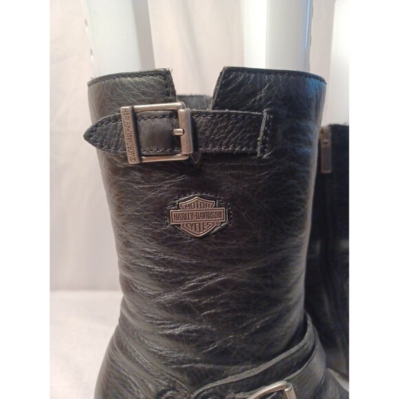 HARLEY DAVIDSON Leather women's boots - Picture 4 of 8